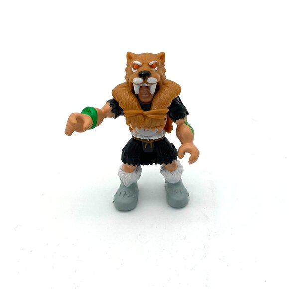 Fisher Price Imaginext Sabertooth Thorn & Caveman Vintage Playset With Accessori - Picture 8 of 10